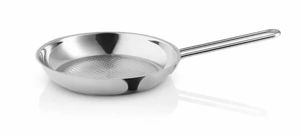 Eva Solo Frying Pan Ø 24 cm - Stainless Steel Waffle Pattern